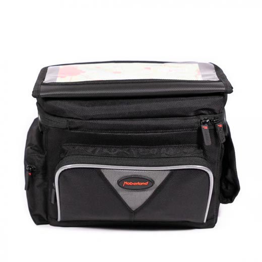 klickfix lenkertasche für e-bike klein Haberland KLICKfix Lenkertasche Maxi incl. Adapter schwarz für E-Bike – Bag-Center