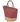 Adam Schmidt Tasche grau-rot Stoffgewebe 6817R Shopper