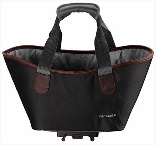 racktime Einkaufstasche AGNETHA 1.0 carbon black Fahrradtasche