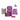 DerDieDas Ergoflex  Purple Dots Schulranzen Set 5 teilig DDD