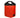 racktime DONNA Rolltasche 15 Liter orange-schwarz Fahrradtasche
