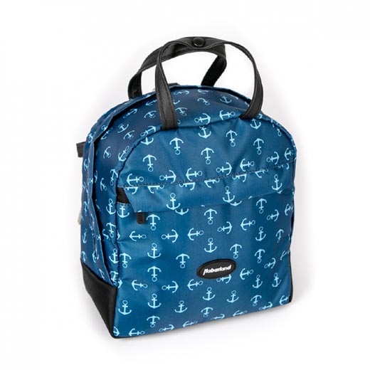 haberland klickfix fahrrad lenkertasche rucksack Haberland Rucksack-Lenkertasche Bella blau-weiß Fahrrad-Rucksäcke – Bag-Center